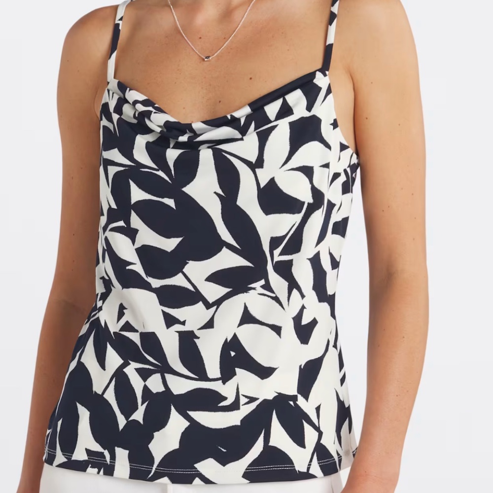 Daisy Cowl Neck Knit Cami